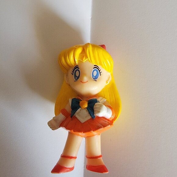 Vintage Sailor Moon Sailor Venus Mini-Series Figure-1990s - Picture 1 of 2